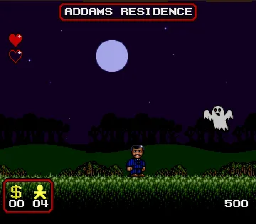 Addams Family, The (USA) (Arcade) screen shot game playing